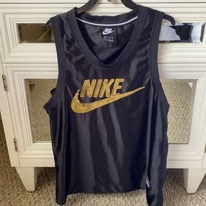 Nike gold sequins  tank top Size Xsmall